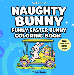 Funny Easter Bunny Coloring Book