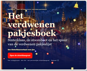 Sint, Sinterklaas puzzel groet