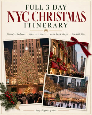 3 DAY NYC CHRISTMAS ITINERARY