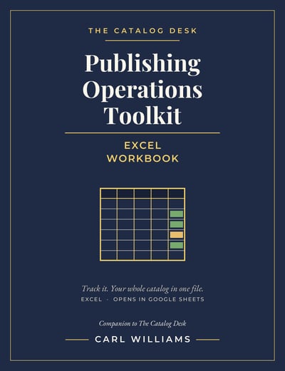 Cover of Excel Workbook