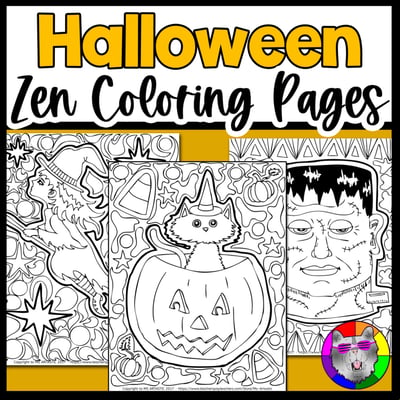Halloween Coloring Pages Coloring Sheets October Activities Coloring Worksheets