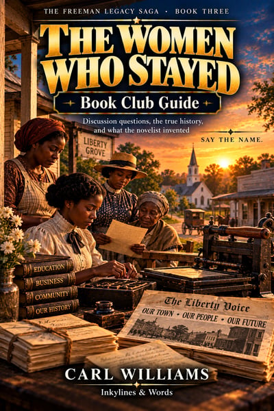 Cover of the The Women Who Stayed Book Club Guide