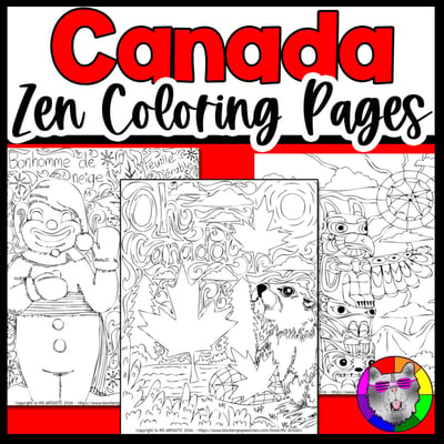 Canada Colouring Pages Canadian Coloring Sheets Canadian Symbols Canadian Flag