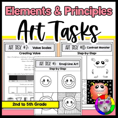 10 Art Lessons Projects Homeschool Bell Ringers Fast Finishers Art Sub Plans
