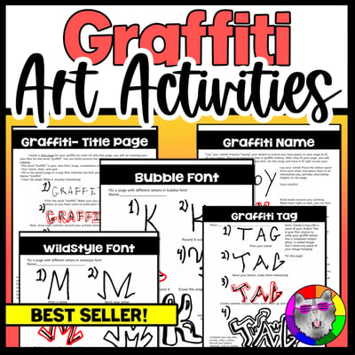 Graffiti Art Lessons Drawing Worksheets Graffiti Art Project Activities Draw