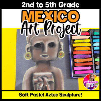 Mexican Art History Art Lesson Aztec Art Lesson Mexico Art Project Activity