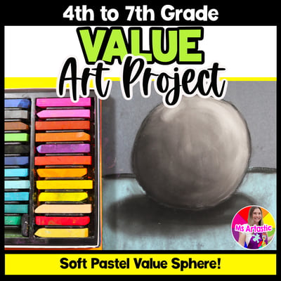 Element of Art Value Art Lesson Value Sphere Art Project Activity Shading Art