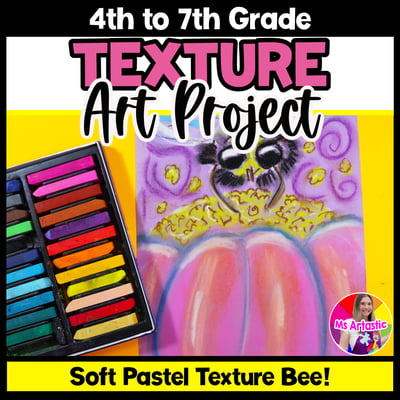 Art Project Element of Art Bee Art Lesson Bee Art Activity Earth Day Lesson