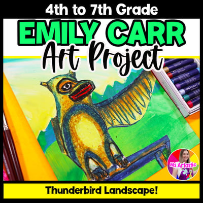 Emily Carr Thunderbird Art Project Canada Landscape Art Lesson Art History Art