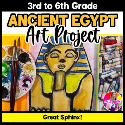 Art Project Ancient Egypt Sphinx Art Lesson Ancient Egyptian Art Activity