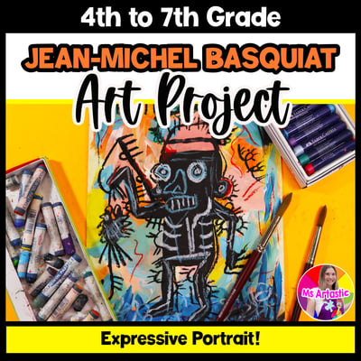 Jean Michel Basquiat Art Project Black History Month Art Lesson Art History