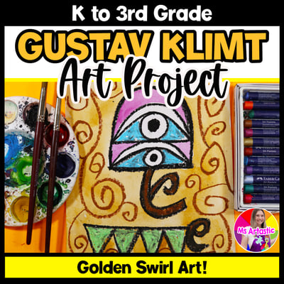 Gustav Klimt Art Project Klimt Art Lesson Art History Kindergarten Art Activity