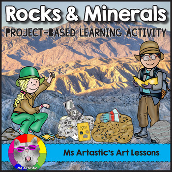 Rocks and Minerals Project Based Learning Activity Worksheets PBL Actitivies