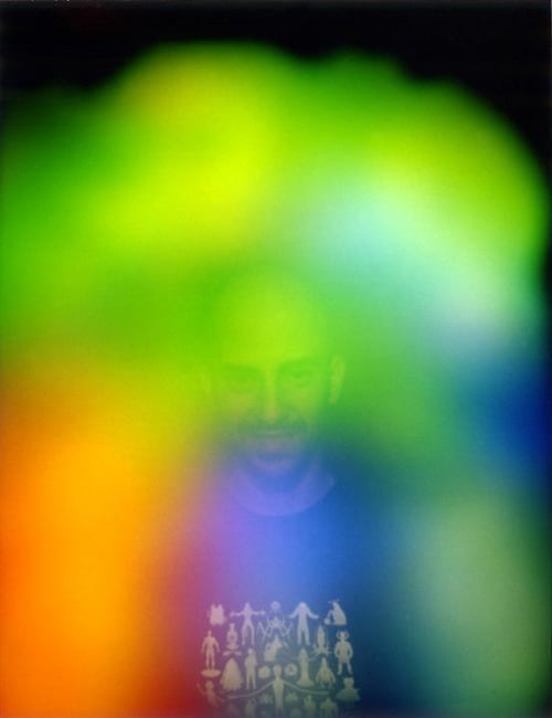 Kirlian photo displaying my aura at a UFO convention