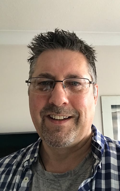 Marcus Whitnell, author of Ghost in the Machine.