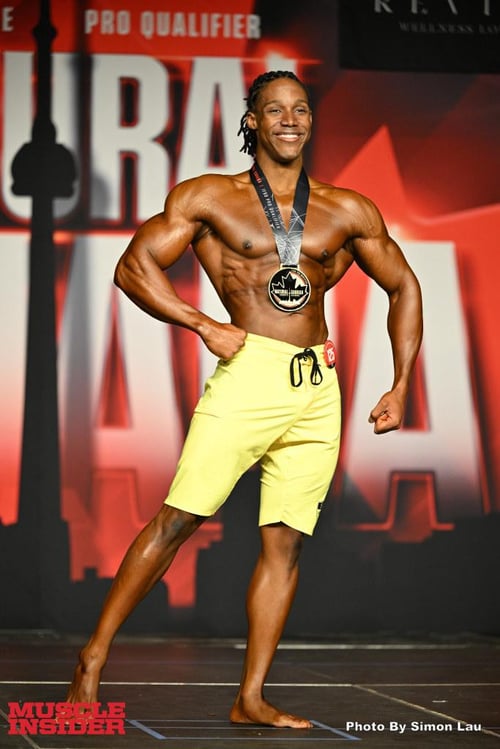 Natural Pro Qualifier Men's Physique Class C Winner - Keagan Campbell