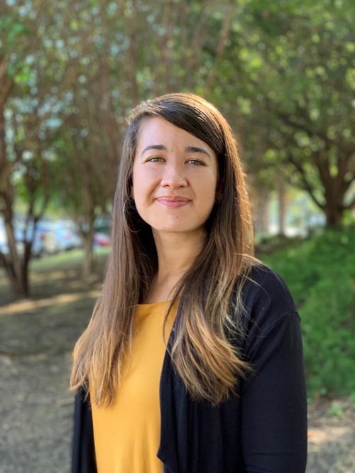 A picture of Katlyn, a former 1-1 student of mine