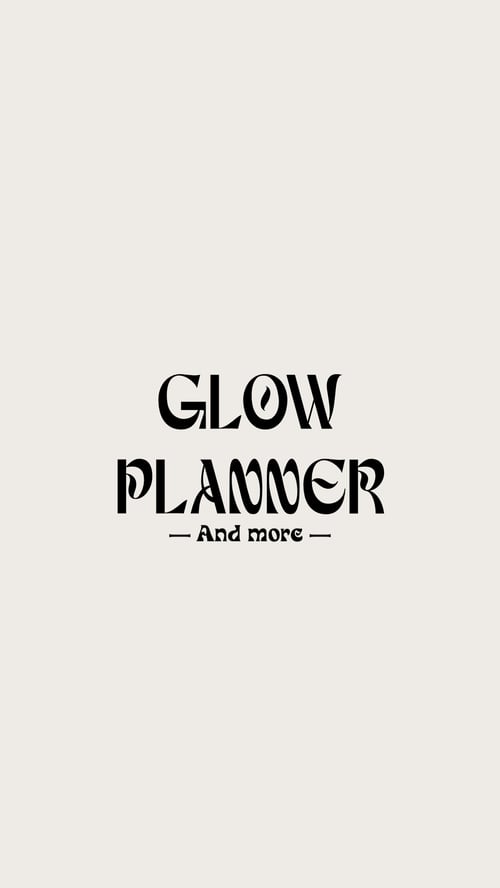 Glow planner logo
