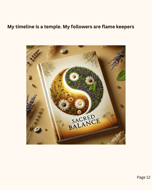 My timeline is a temple. My followers are 🔥Flame Keepers