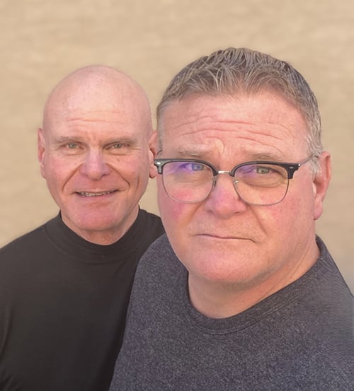 Daniel P. Douglas author photo - two brothers who co-write under this pen name