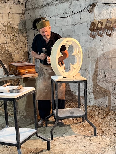 Philippe CHAILLOU, Compagnon Tailleur de pierre