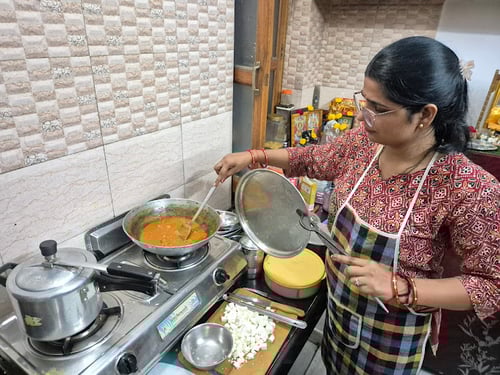 Cook with rekha's Family