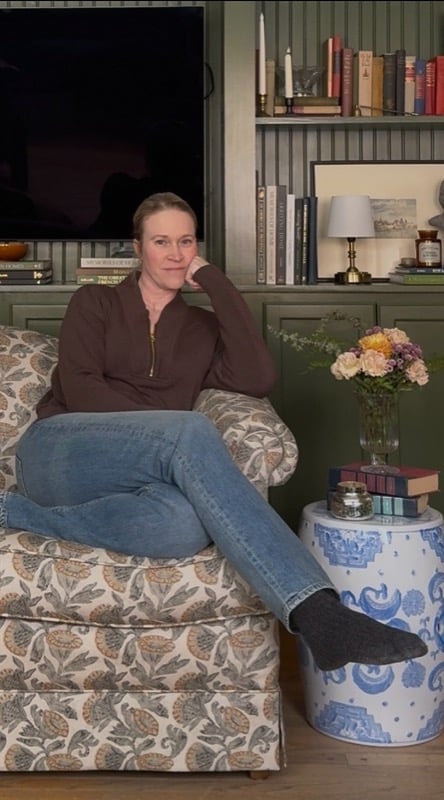 Deanna Lowe, designer and collector behind House of Lowe Designs, an English-inspired interiors blog