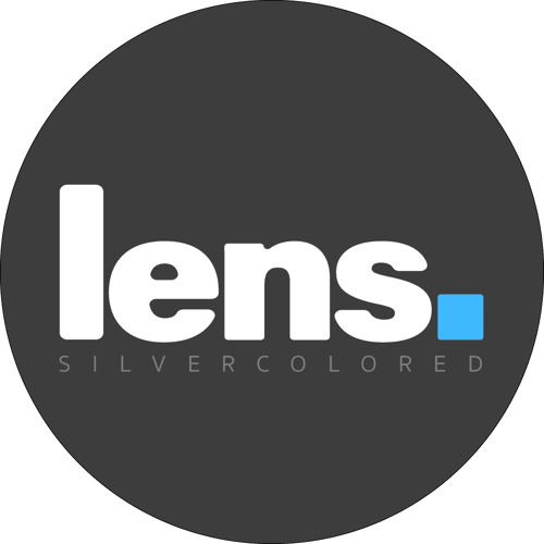 SilverColoredLens logo