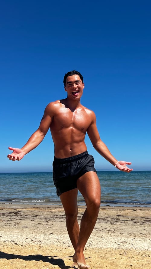 Beach Summer Physique Shot - Bruce Dusmez