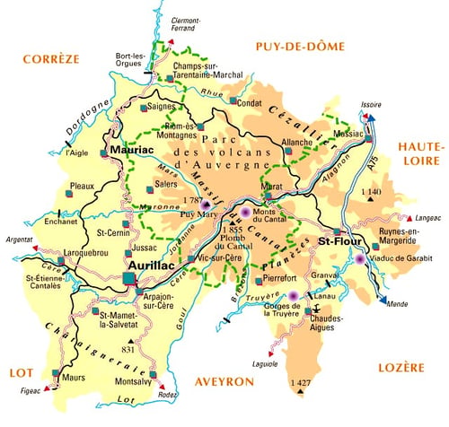 Index des lieux