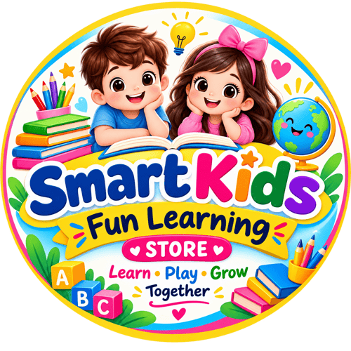 Welcome to Smart Kids Fun Learning Store!  We create fun and engaging digital learning resources designed to help young children learn through play.  Our goal is to make early learning simple, enjoyable, and exciting for kids and parents. Explore our educational books, activities, and printable resources to help little learners Learn • Play • Grow!