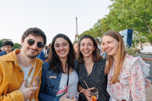 Cédric et Mahéva de FairTrotter, Chiara et Alisée de Mollow