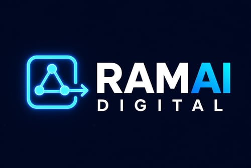 The image is RAMAI DIGITAL LOGO