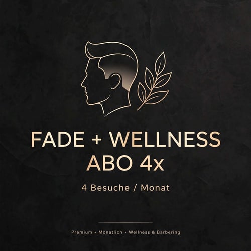 Fade + Wellness Abo 4 Besuche