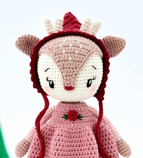 Amigurumi crochet deer pattern