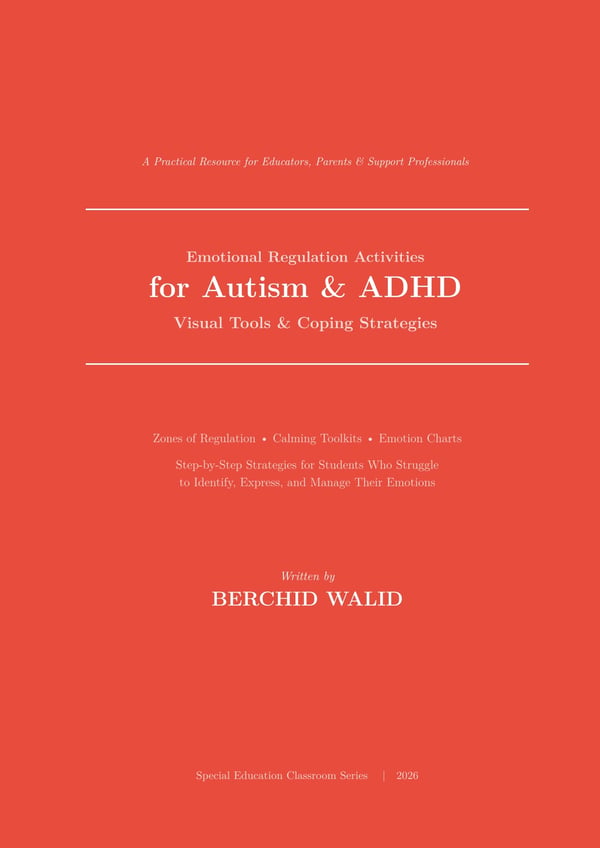Emotional Regulation for Autism & ADHD: Visual Coping Strategies