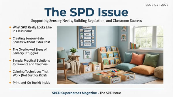 SPD Support Toolkit: Sensory Spaces & Calming Strategies