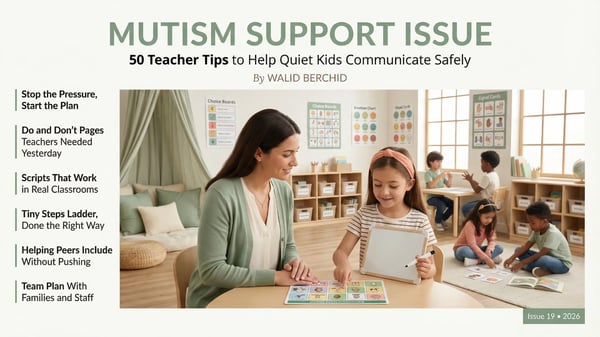 Selective Mutism Support: 50 Teacher Tips