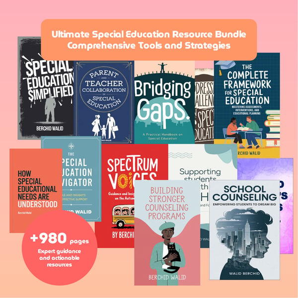 Special Education Guides Bundle: IEP, Autism & Behavior