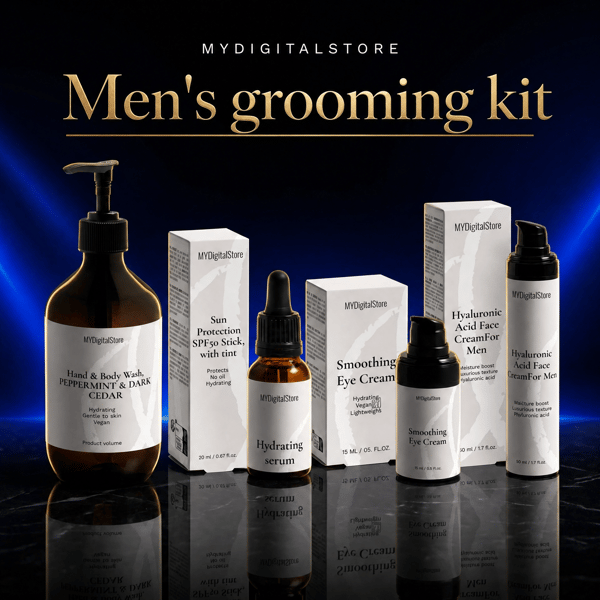 Kit de toilettage pour hommes — 7 produits