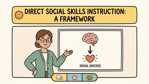 Social Skills Instruction: A Framework for Teachers