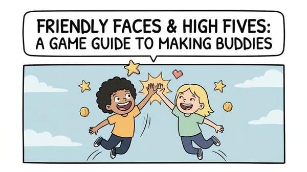 Social Skills Game for Kids: Friendly Faces & High Fives