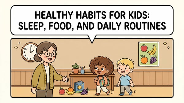 Healthy Habits for Kids: Sleep, Nutrition & Routines