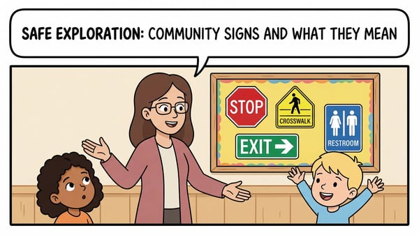 Community Safety Signs - Life Skills Guide for Students