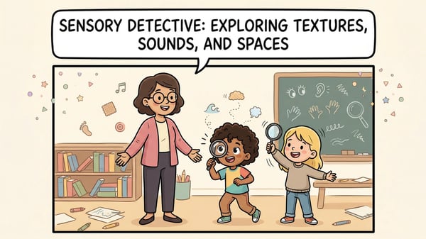 Sensory Detective - Exploring Textures, Sounds and Spaces