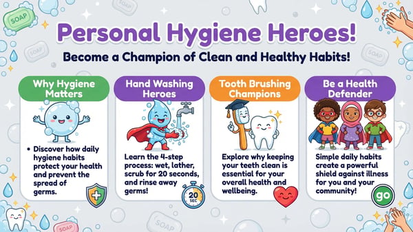Personal Hygiene Heroes: Social Story for Kids