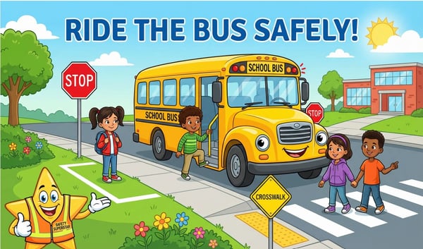 Ride the Bus Safely: Social Story for Kids