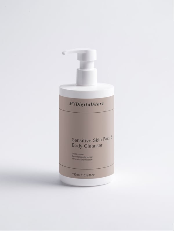 Nettoyant visage et corps — peaux sensibles