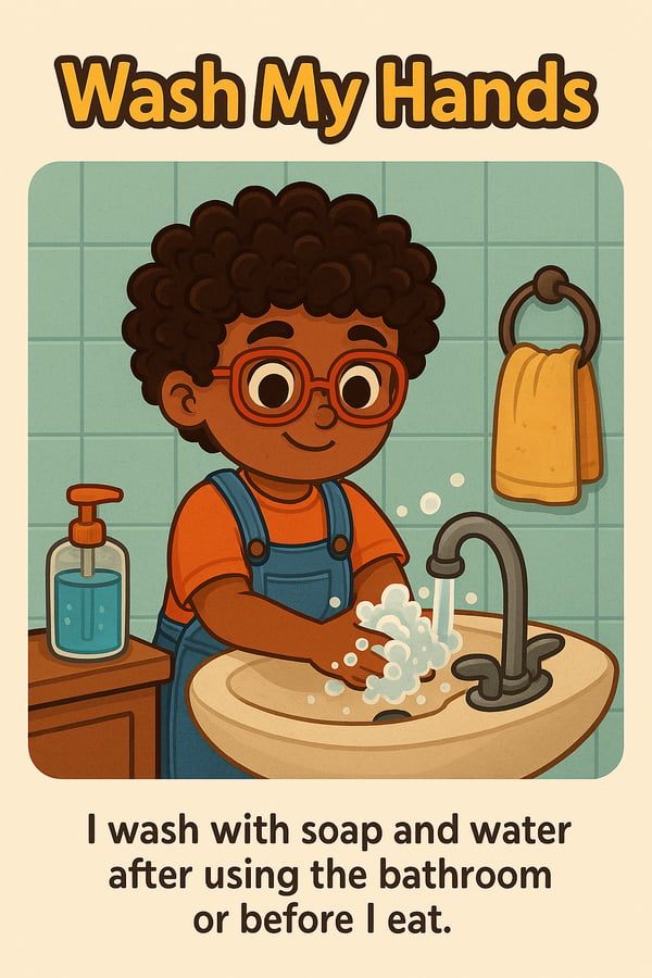 Social Skills Posters: 25 Visual Behavior Cards