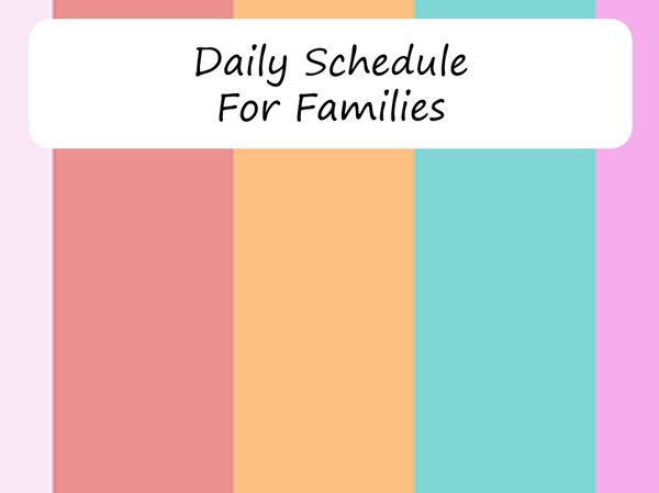 Visual Daily Schedule Cards for Kids